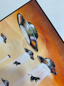 ORIGINAL From the Shadows - Mars Attacks! Cowmageddon by Mark Braithwaite DETAIL