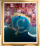 Original Bill Tolley Painting Colours of the Coast Secondary Market (Ac) Original Artwork