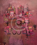 ORIGINAL Bill Tolley Painting, No Place Like Home