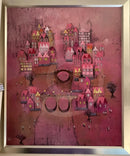 ORIGINAL Bill Tolley Painting, No Place Like Home framed