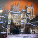 Silent Night, Bootham Bar - Original Oil by Mark Braithwaite