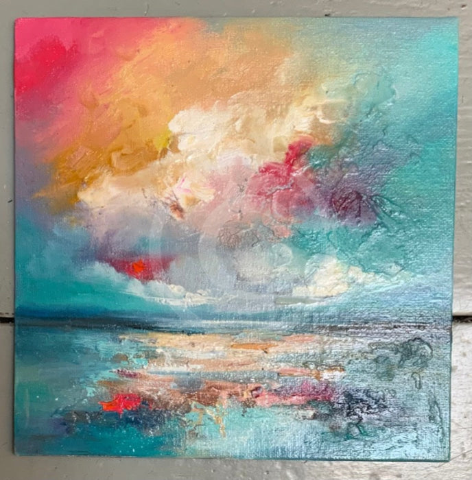 Our Memories Iii - Original Oil Painting By Anna Schofield