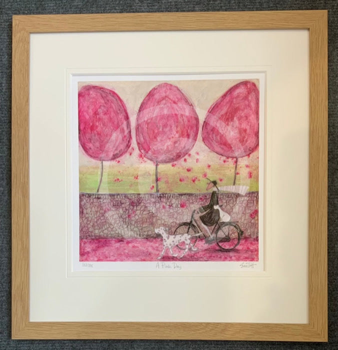 A Pink Day LIMITED EDITION by Sam Toft