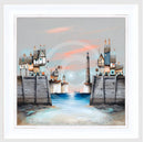 Catch Of The Day Original Acrylic Painting By Gary Walton Framed
