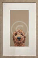 Choose Me by Nicky Litchfield Limited Edition Print framed 281 Almond