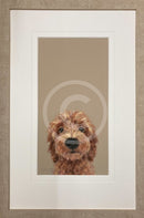 Choose Me by Nicky Litchfield Limited Edition Print framed 281 Almond