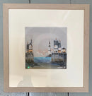 Glittering Sea by Gary Walton, framed