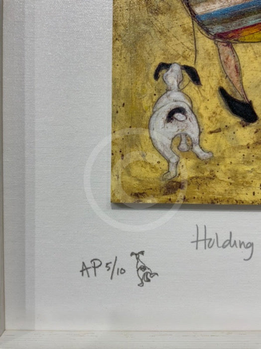Holding Hands Like We Used To REMARQUE LIMITED EDITION by Sam Toft