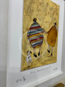 Holding Hands Like We Used To REMARQUE LIMITED EDITION by Sam Toft