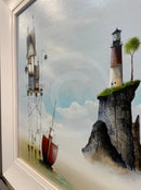 Home Sweet Home Original Oil Painting by Gary Walton
