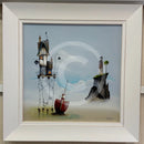 Home Sweet Original Oil Painting By Gary Walton Framed