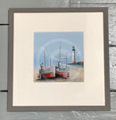 Lighthouse Companions by Gary Walton Framed band a