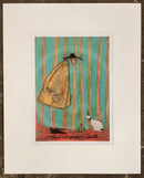 Mounted Print from Sam Toft’s ’There and Back Again’ Limited Edition Box Set SECONDARY MARKET (GB) Three Green Shoots