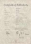 Out of the Blue, Signed Limited Edition by Bill Tolley Certificate