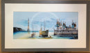 The Blue Kipper by Gary Walton Framed Groove medium grey 