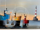 The Fab Four Original Oil Painting by Gary Walton