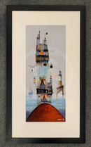 The Jolly Boatman by Gary Walton Limited Edition Print LAST ONE Framed in Black 351 Posters Prints & Visual Artwork