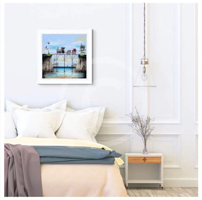 Around the World in 80 Days by Gary Walton Framed Limited Edition Canvas Print