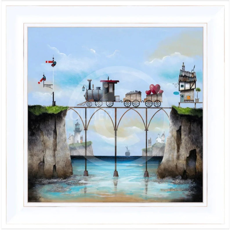 The Love Train by Gary Walton Framed Limited Edition Canvas Print