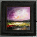 Purple Skies II - ORIGINAL Oil Painting by Anna Schofield
