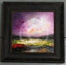 Purple Skies II - ORIGINAL Oil Painting by Anna Schofield
