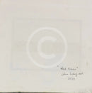 Red Skies - ORIGINAL Oil Painting by Anna Schofield title detail on reverse