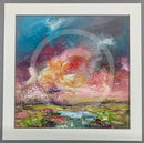 Red Skies - ORIGINAL Oil Painting by Anna Schofield