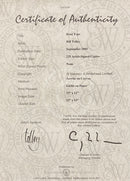 Roof Tops, Signed Limited Edition by Bill Tolley Certificate