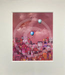 Roof Tops, Signed Limited Edition by Bill Tolley