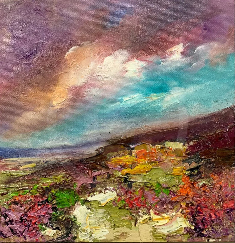 SOLD Searching for Heather - ORIGINAL Oil Painting by Anna Schofield