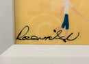 Summer Holiday  (10x10") ORIGINAL PAINTING by Rozanne Bell signature detail