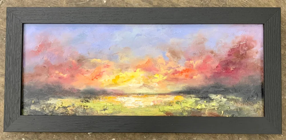 SOLD Sunset Seeker - ORIGINAL Oil Painting by Anna Schofield
