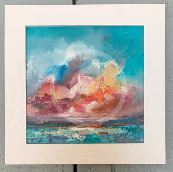 Take Me Back - ORIGINAL Oil Painting by Anna Schofield framed