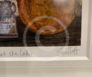 Tea Break at the Lakes by Sam Toft - Framed Limited Edition SECONDARY MARKET Detail