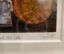 Tea Break at the Lakes by Sam Toft - Framed Limited Edition SECONDARY MARKET Detail