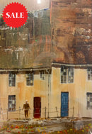 The Holliday Village Original Painting By Allan Morgan