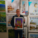 The Jewel Of York Original Silk Painting