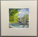 The River Ouse at Lendal Bridge - Natalja Olejnicka ORIGINAL WATERCOLOUR