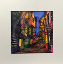 The Shambles ORIGINAL Silk Painting  by Jonathan Williams