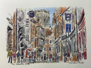 The Shambles, York, Richard Briggs ORIGINAL WATERCOLOUR