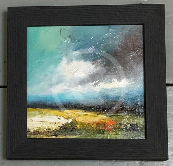 The Yellow Path - ORIGINAL Oil Painting by Anna Schofield