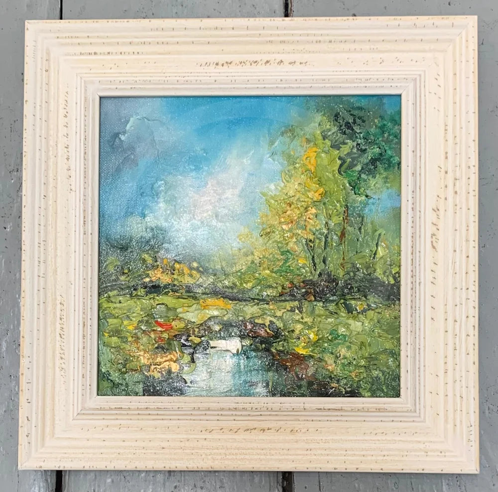 SOLD Time With You - ORIGINAL Oil Painting by Anna Schofield