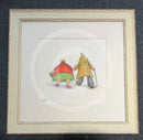 Together - A Dotty Doodle! Original Mixed Media Illustration By Earl