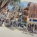 Towards Low Petergate York Richard Briggs Original Watercolour