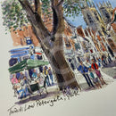 Towards Low Petergate York Richard Briggs Original Watercolour