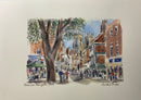 Towards Low Petergate York Richard Briggs Original Watercolour