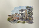 Walmgate  Bar, York, Richard Briggs ORIGINAL WATERCOLOUR