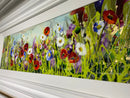 Wildflower Summer (10X35) Original Painting By Rozanne Bell