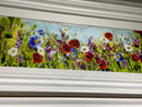 Wildflower Summer (10X35) Original Painting By Rozanne Bell
