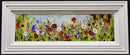 Summer Wildflower Meadow (10x35”) ORIGINAL PAINTING by Rozanne Bell